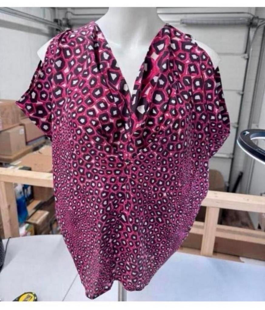 Black label Paul smith - shirt topje mouwloos 40 mode dames, Maat 38/40 (M), Paars, Ophalen of Verzenden, Zo goed als nieuw