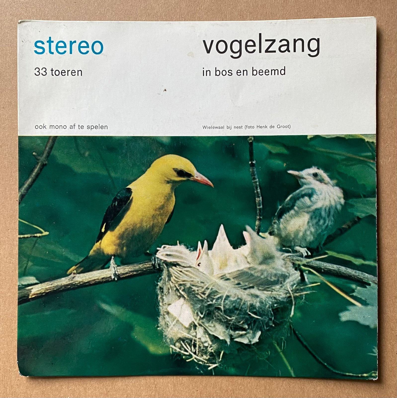 7” EP VOGELZANG In Bos En Beemd ( NL ), Beschermende buitenhoes, Gebruikt, Verzenden, Overige genres