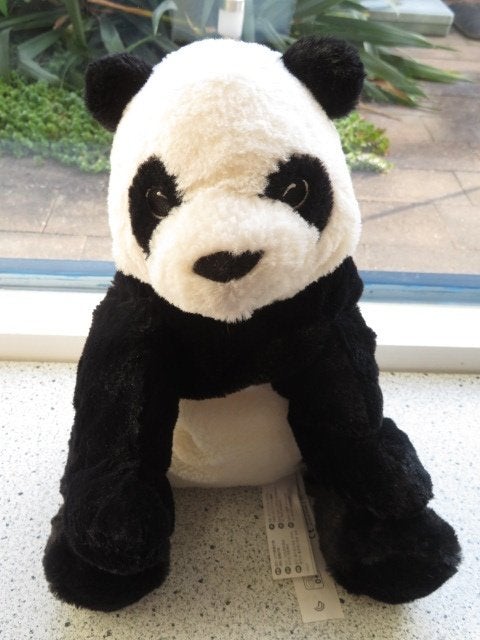 Pandabeer panda van IKEA Kramig zwart geborduurde ogen, Kinderen en Baby's, IKEA, Beer, Nieuw, Ophalen of Verzenden