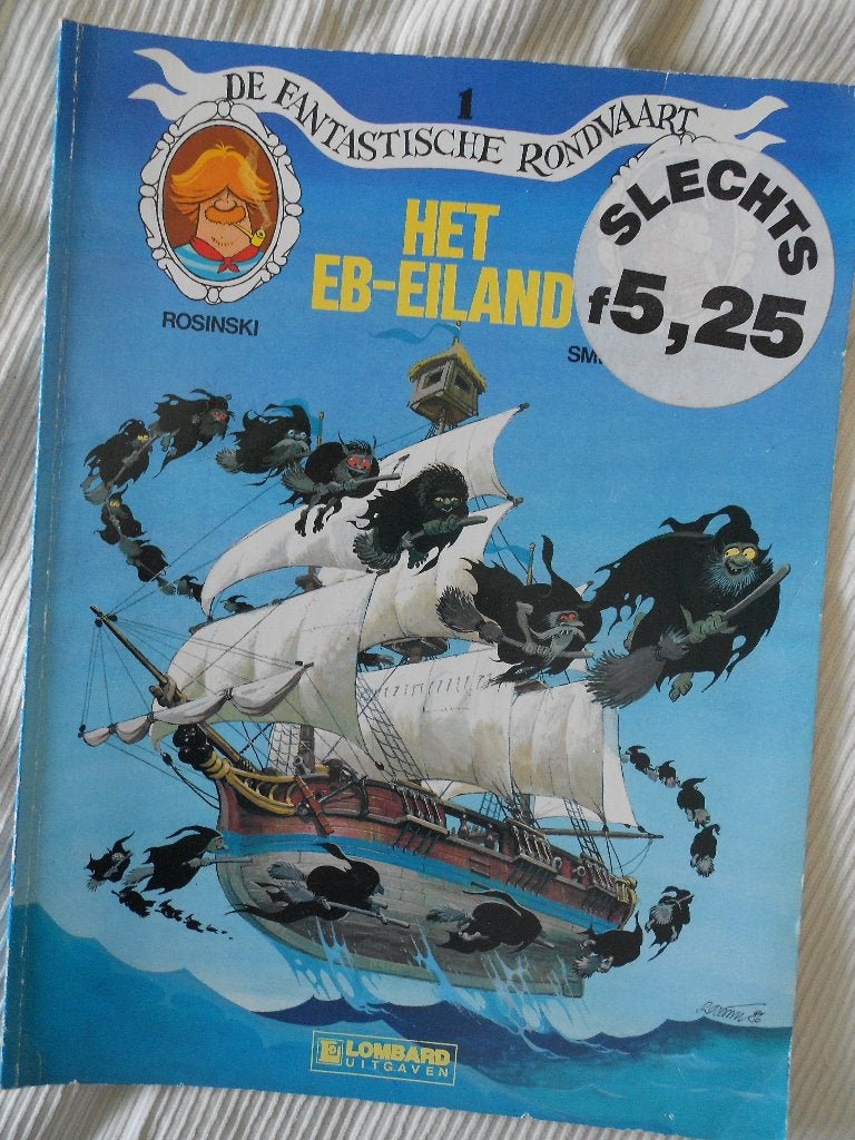 De fantastische rondvaart deel 1 Het Eb-eiland, Eén stripboek, Ophalen, Gelezen