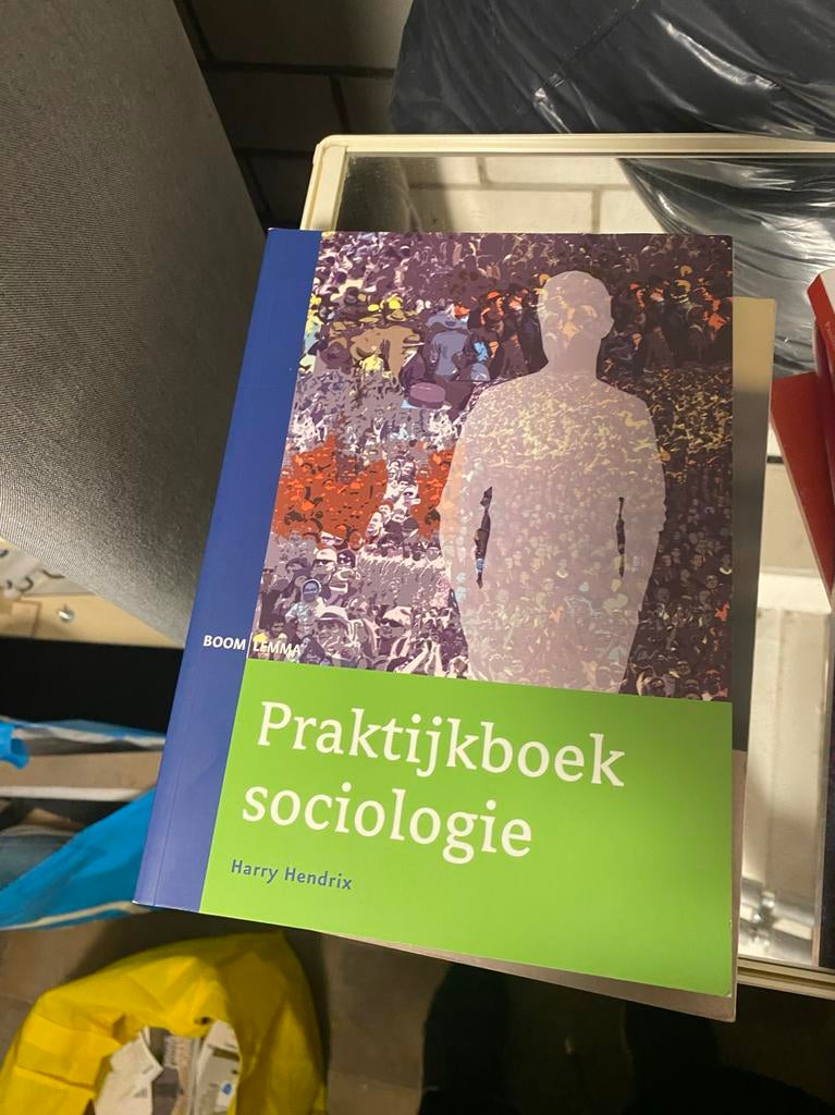 Praktijkboek Sociologie - Harry Hendrix, Boeken, Studieboeken en Cursussen, Ophalen of Verzenden, Gamma, Zo goed als nieuw, HBO