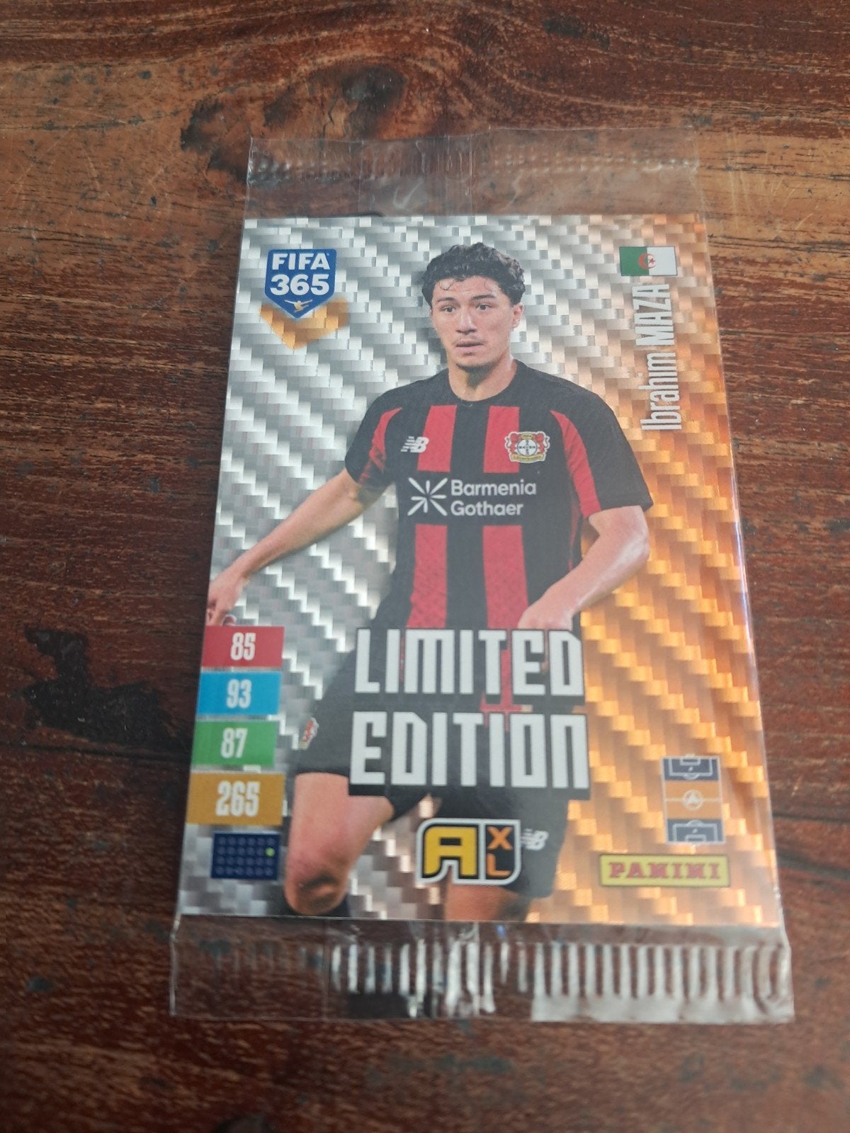 ADRENALYN XL Panini Limited Edition Ibrahim Maza + 1. 2027., Ophalen of Verzenden, Nieuw, Plaatje