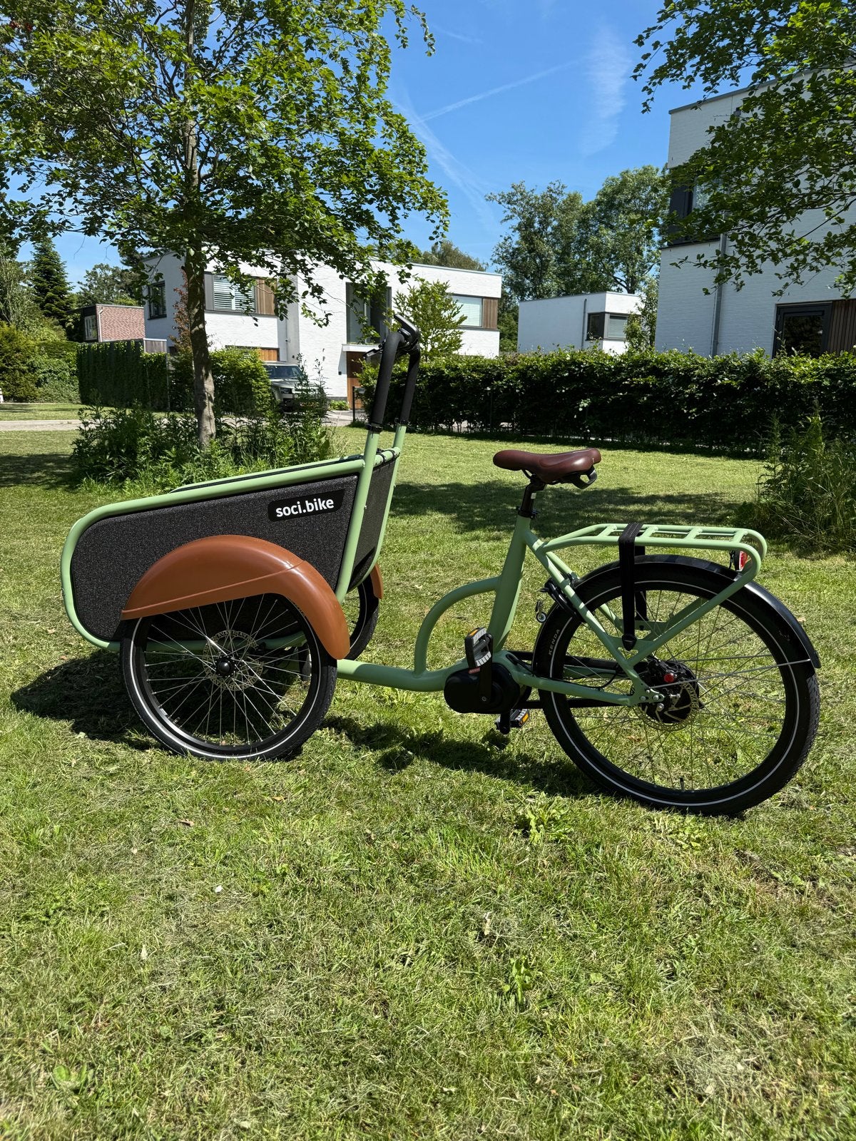 Socibike elektrische bakfiets Compact 1.4 te koop️, Goederen, Schijfrem, Ophalen, Overige merken