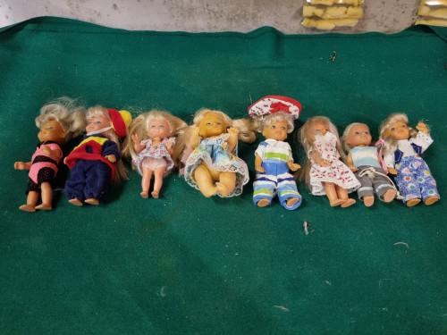 poppetjes simba en anderen 8x, Verzamelen, Poppen, Ophalen of Verzenden, 'T Olde Gre-j, Info@toldegrej.nl, Endepoelstraat 20f Didam