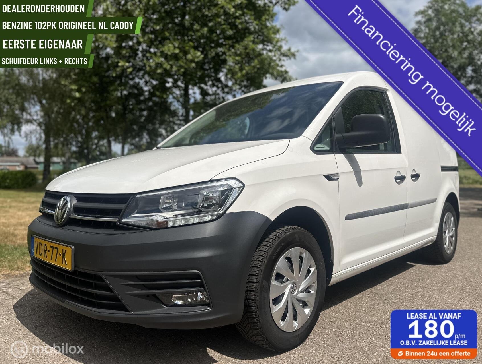 Volkswagen Caddy Bestel 1.0 TSI 102 PK L1H1 BMT Comfortline, Voorwielaandrijving, Stof, Gebruikt, Volkswagen