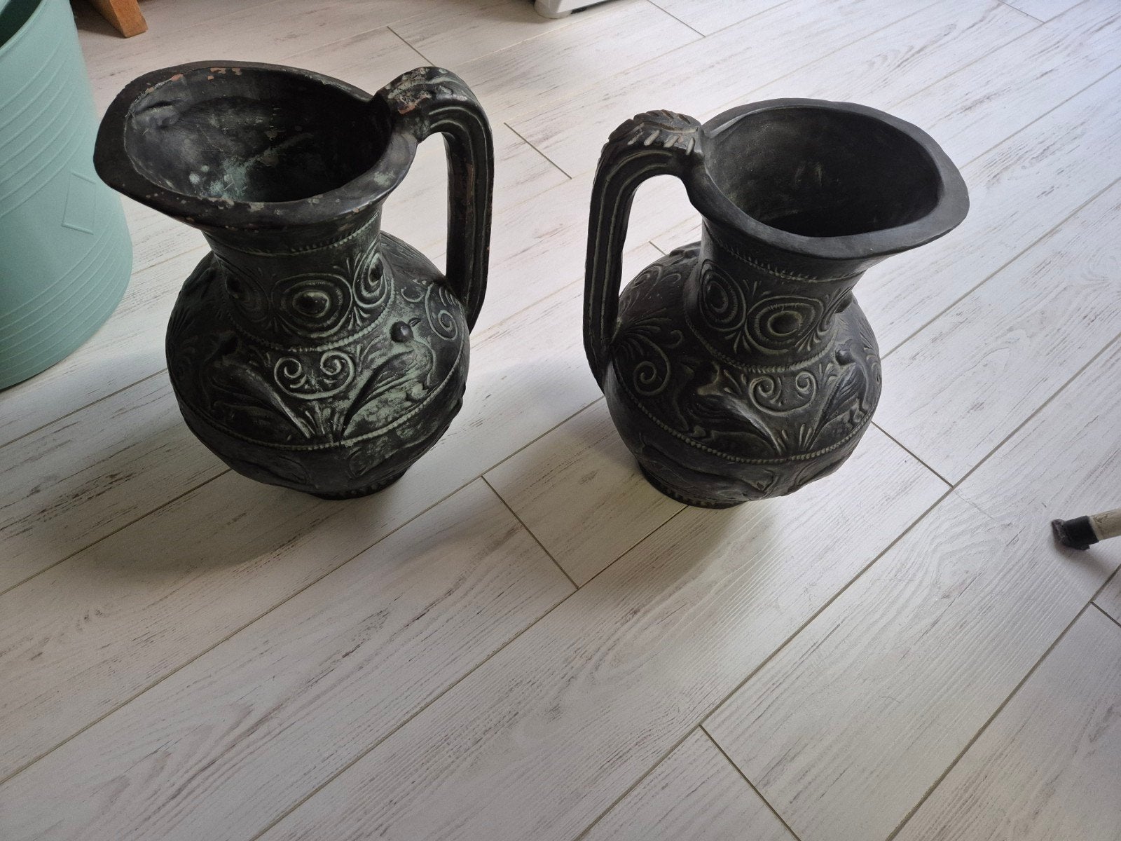 2 stuks kruik., Ophalen, Gebruikt, Grijs