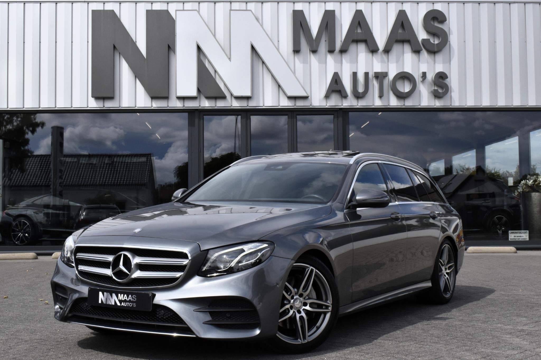 Mercedes-Benz E-klasse 200 Business Solution AMG, Auto's, Automaat, Achterwielaandrijving, Gebruikt, 4 cilinders