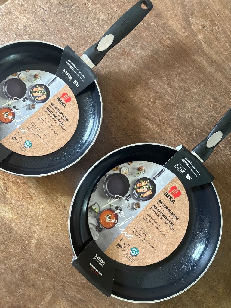 Beka Pro Induc Pannenset 24 & 28cm PFAS-vrij, Pannenset, Overige merken, Nieuw, Aluminium
