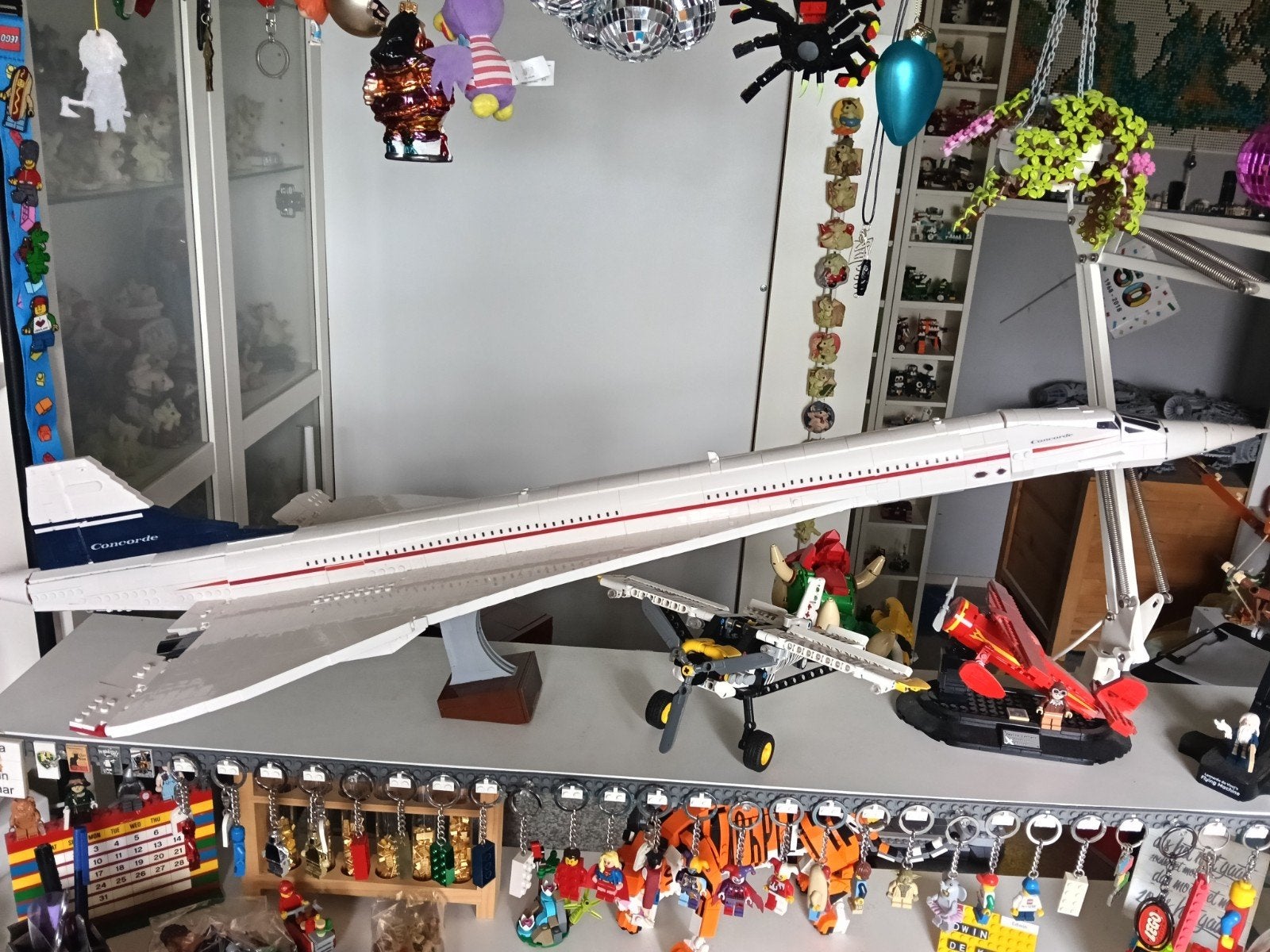 Lego Concorde 10328 ( imitatie)(nep), Overige merken, Ophalen of Verzenden, Zo goed als nieuw, Groter dan 1:72