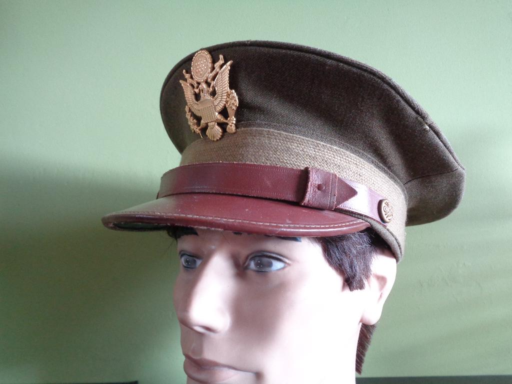 USAAF OFFICER'S 50 MISSIES VIsor CAP, Verzenden, Luchtmacht, Amerika, Overige typen