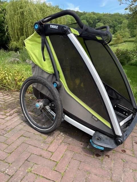 fietskar thule, Gebruikt, Opvouwbaar, Ophalen of Verzenden, 40 tot 60 kg