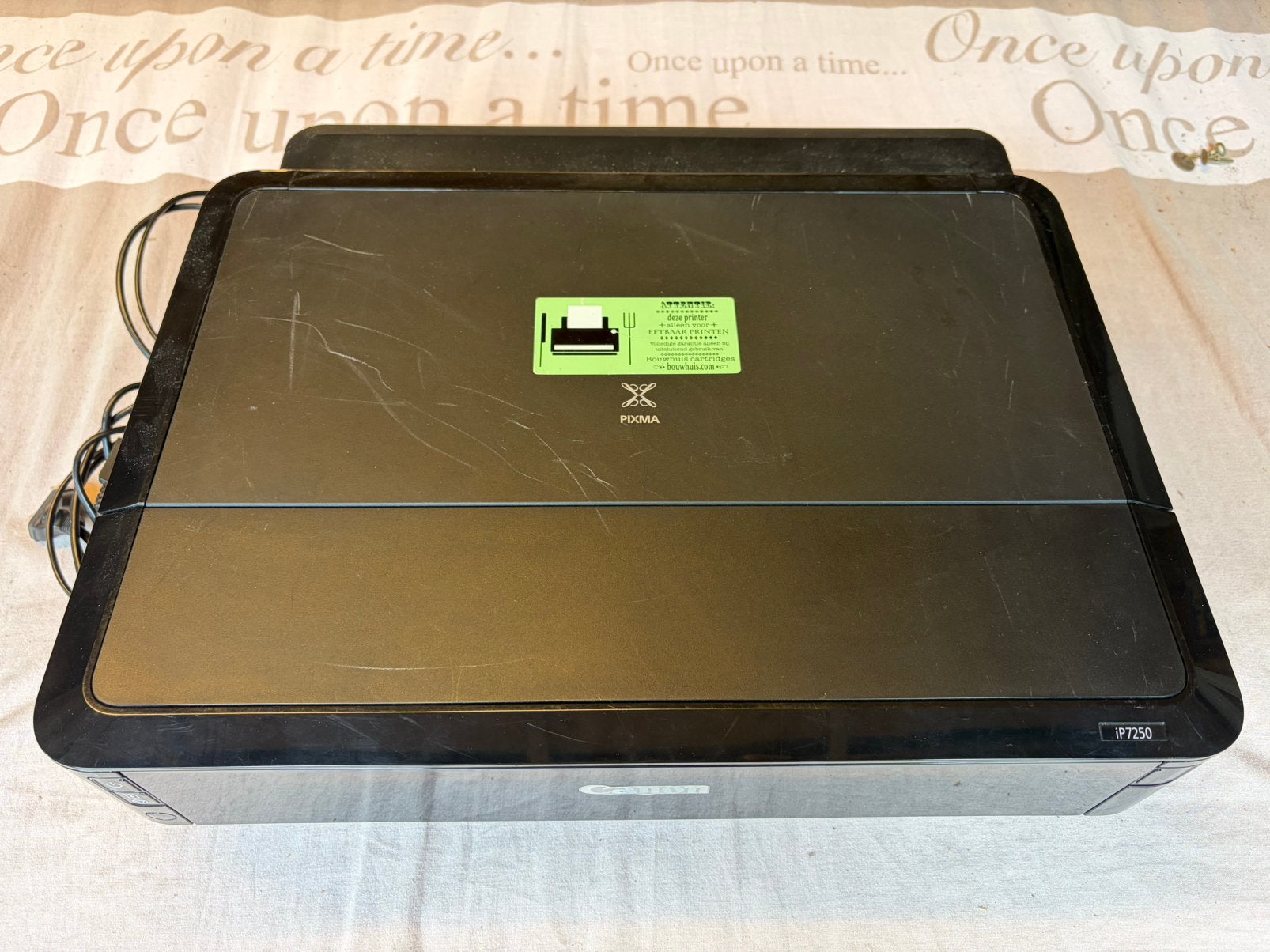 Canon Pixma IP7250 printer voor eetbare inkt, Gebruikt, Printer, Inkjetprinter, Kleur printen