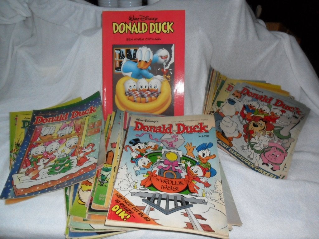 Donald Duck bladen, Boeken, Meerdere stripboeken, Ophalen, Gelezen