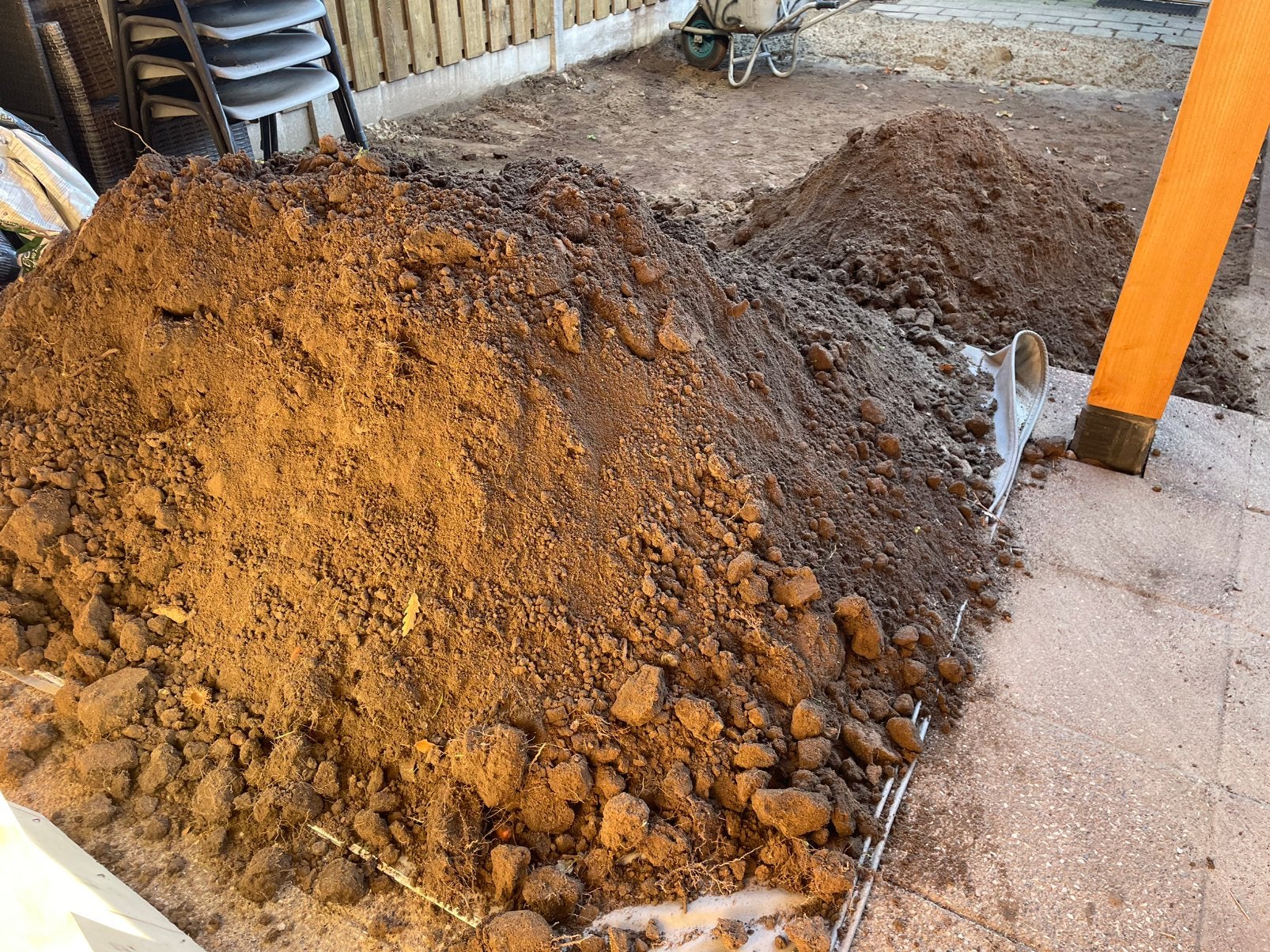 Gratis af te halen zwarte grond, Tuin en Terras, Ophalen, Gebruikt, Overige typen