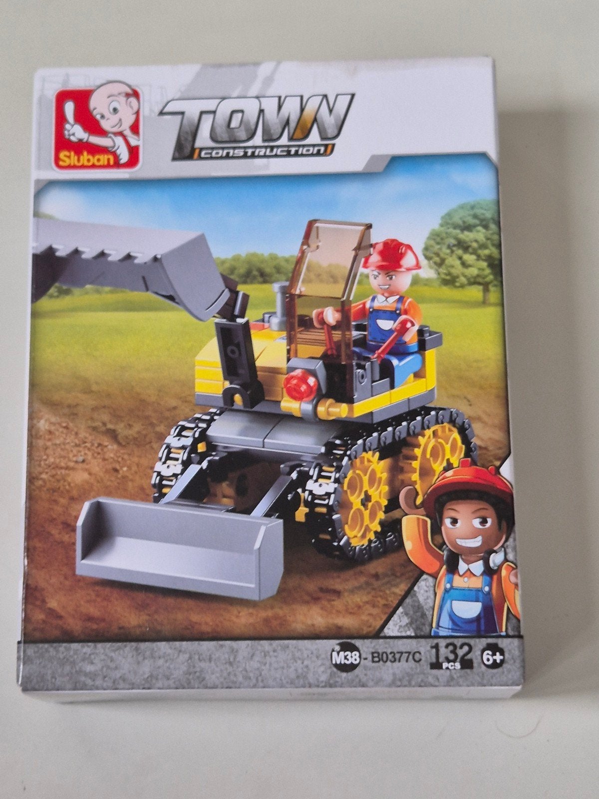Bouwpakket graafmachine, Kinderen en Baby's, Ophalen of Verzenden, Nieuw, Compleet, Complete set