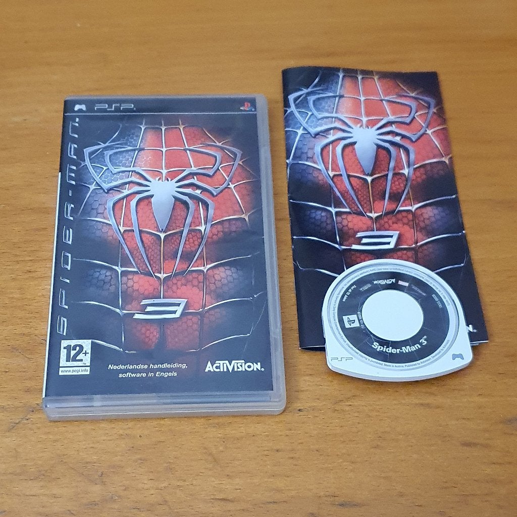 PSP | Spider-Man 3 / Spiderman 3, Spelcomputers en Games, Avontuur en Actie, Gebruikt, 1 speler, Ophalen of Verzenden