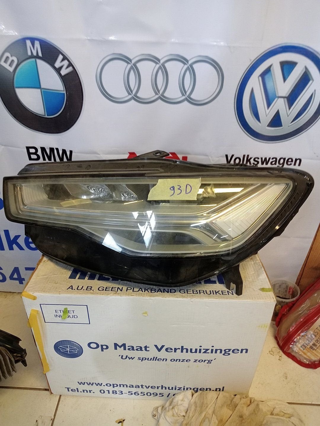 Audi A6 C7 4G koplamp rechts  4G0941034H, Gebruikt, -, -, -