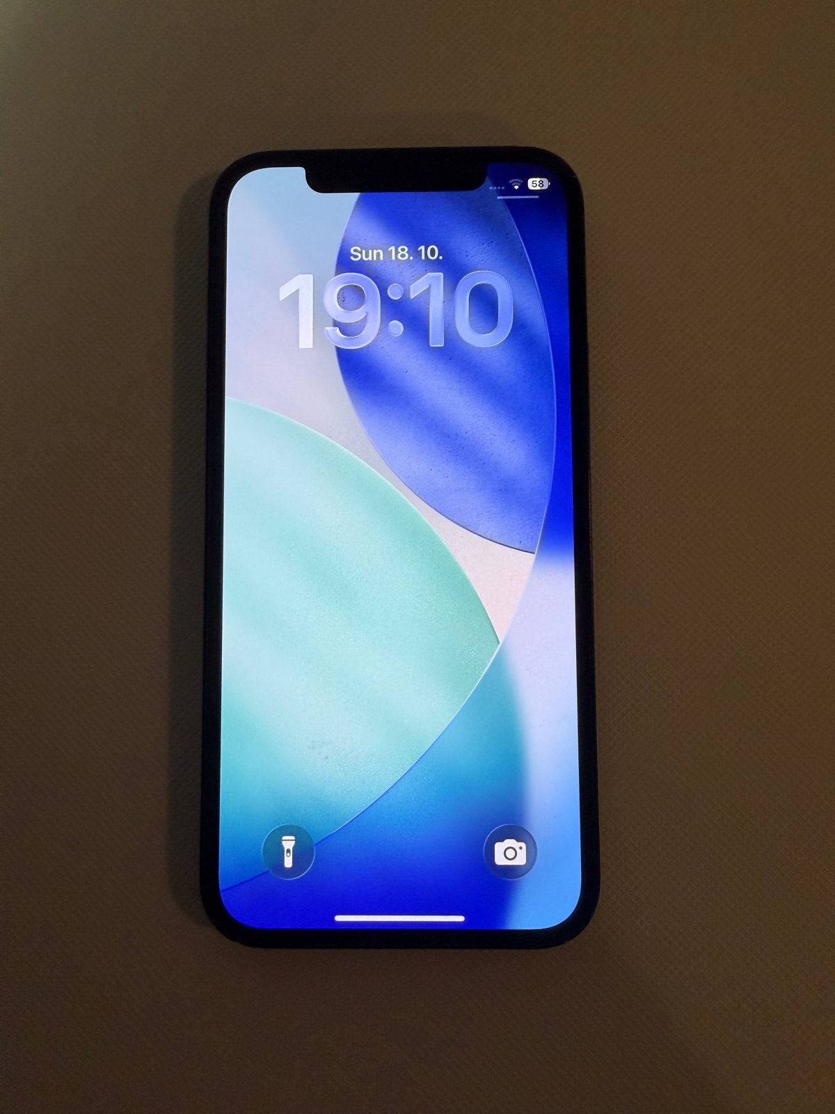 iPhone 12 Zwart 64GB, batterij 76%, Telecommunicatie, Zwart, Ophalen of Verzenden, 76 %, Zonder simlock