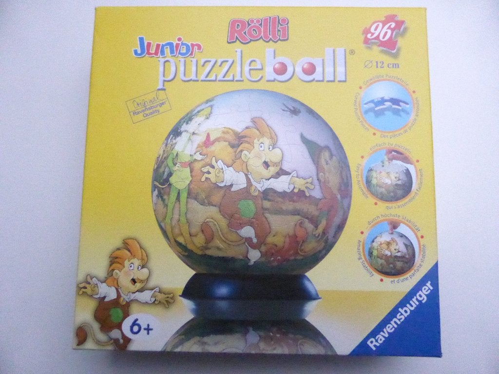 Puzzle ball 96 stukjes Rolli, Ophalen of Verzenden, Minder dan 500 stukjes