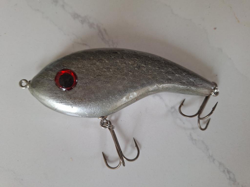 Kunstaas jerkbait handgemaakt custom made, Ophalen of Verzenden, Zo goed als nieuw, Overige typen