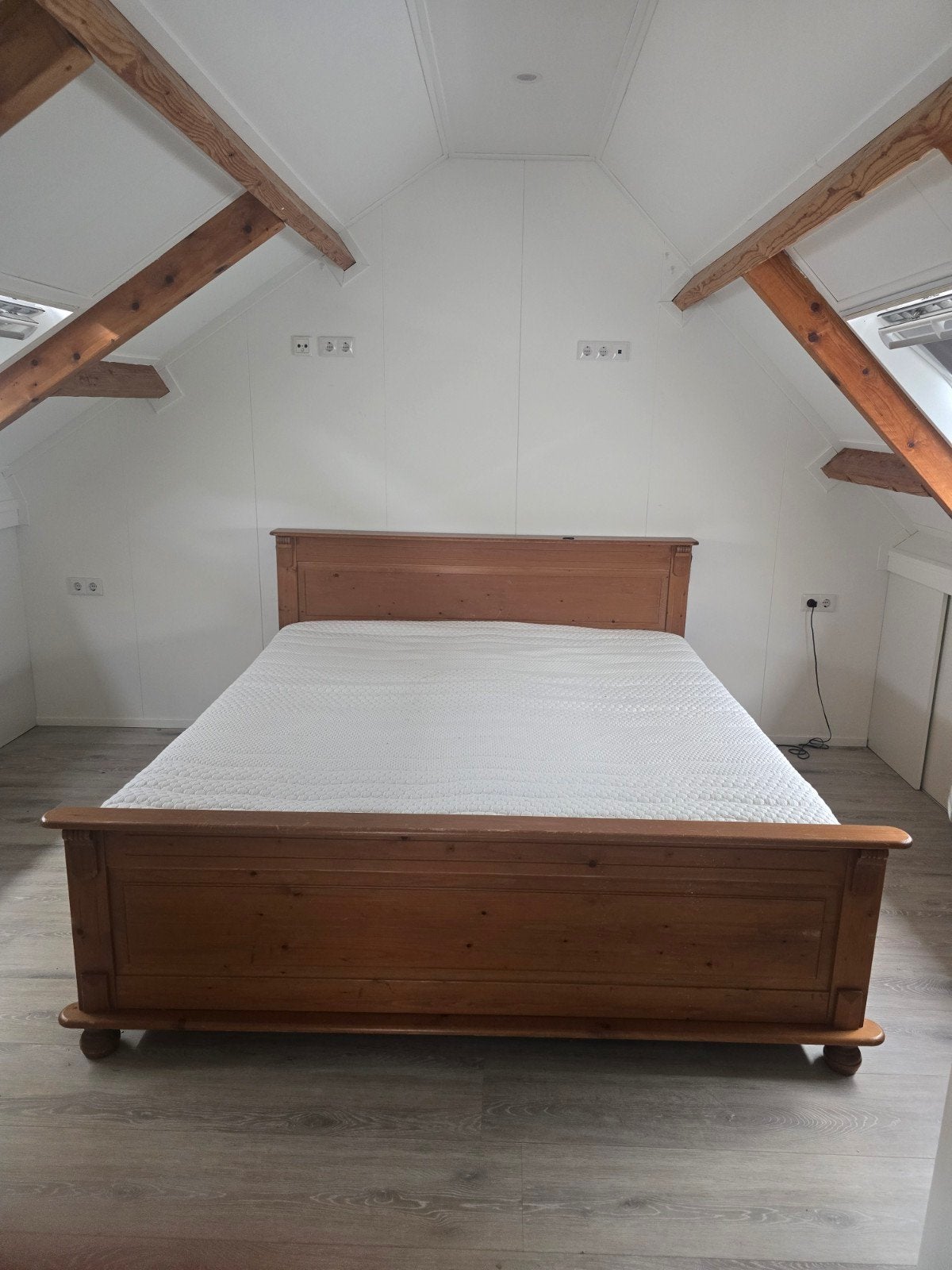 Bed 180x200, Ophalen, Gebruikt, Tweepersoons