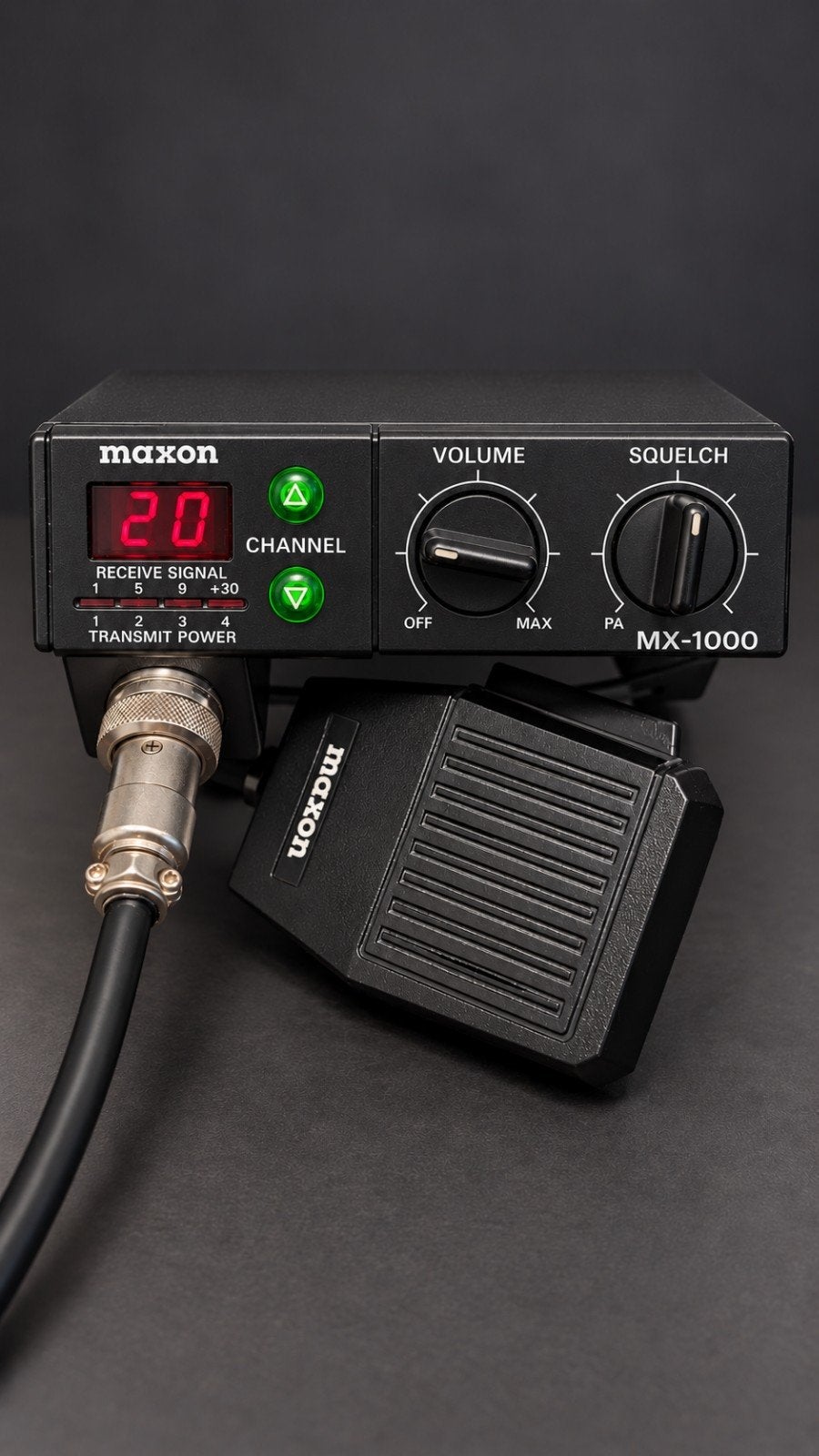 Maxon MX-1000 CB Radio / Portofoon, Telecommunicatie, Ophalen of Verzenden, Zo goed als nieuw, Zender en Ontvanger