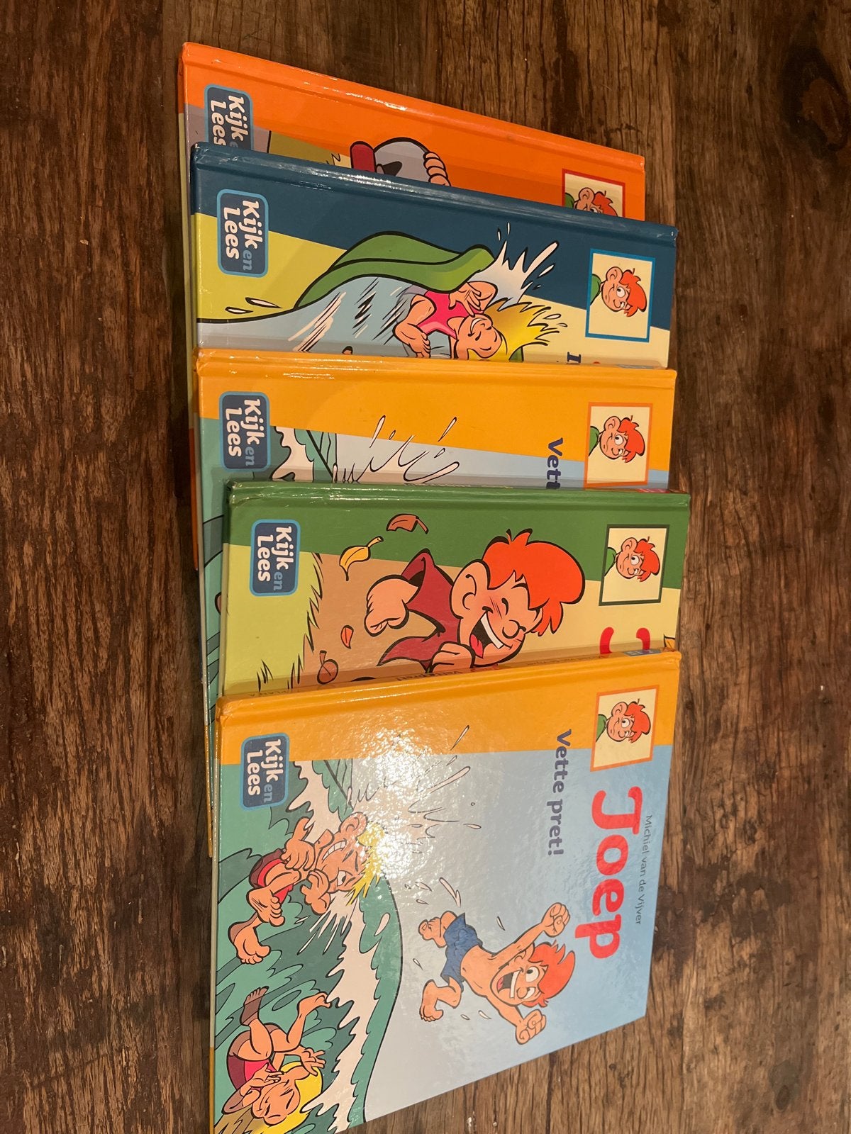 Joep Kijk en Lees boeken - Michiel van de Vijver (5 stuks), Ophalen of Verzenden, Gelezen, Fictie algemeen