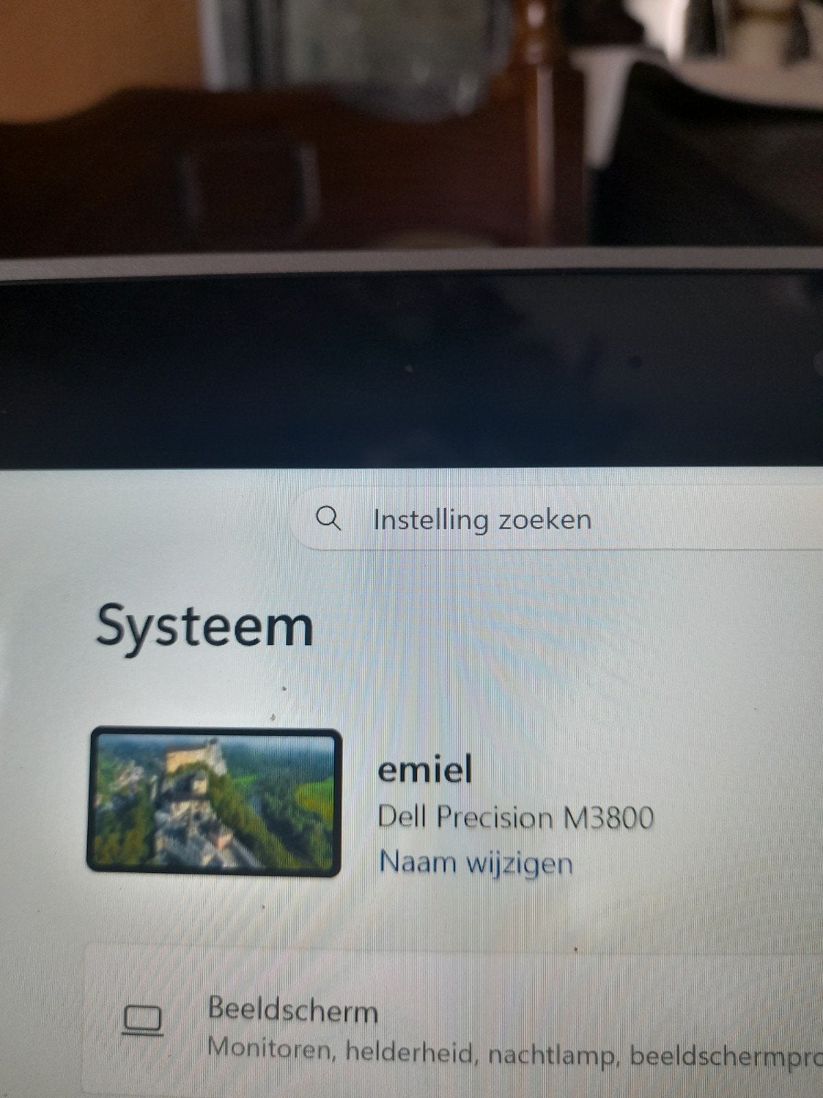 Dell m 3800 precision i7, Ophalen of Verzenden, 15 inch, 2 tot 3 Ghz, SSD