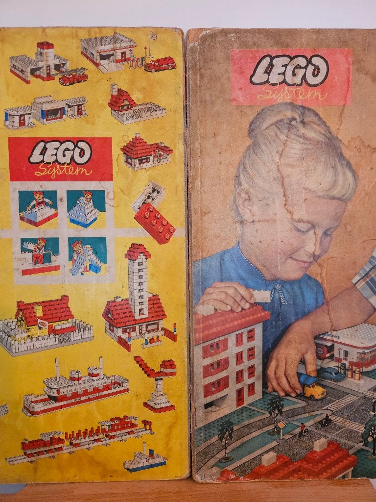 Lego 200-4 Town Plan Board - VINTAGE 1959 - Zeldzaam, Gebruikt, Verzenden, Lego, Toolo