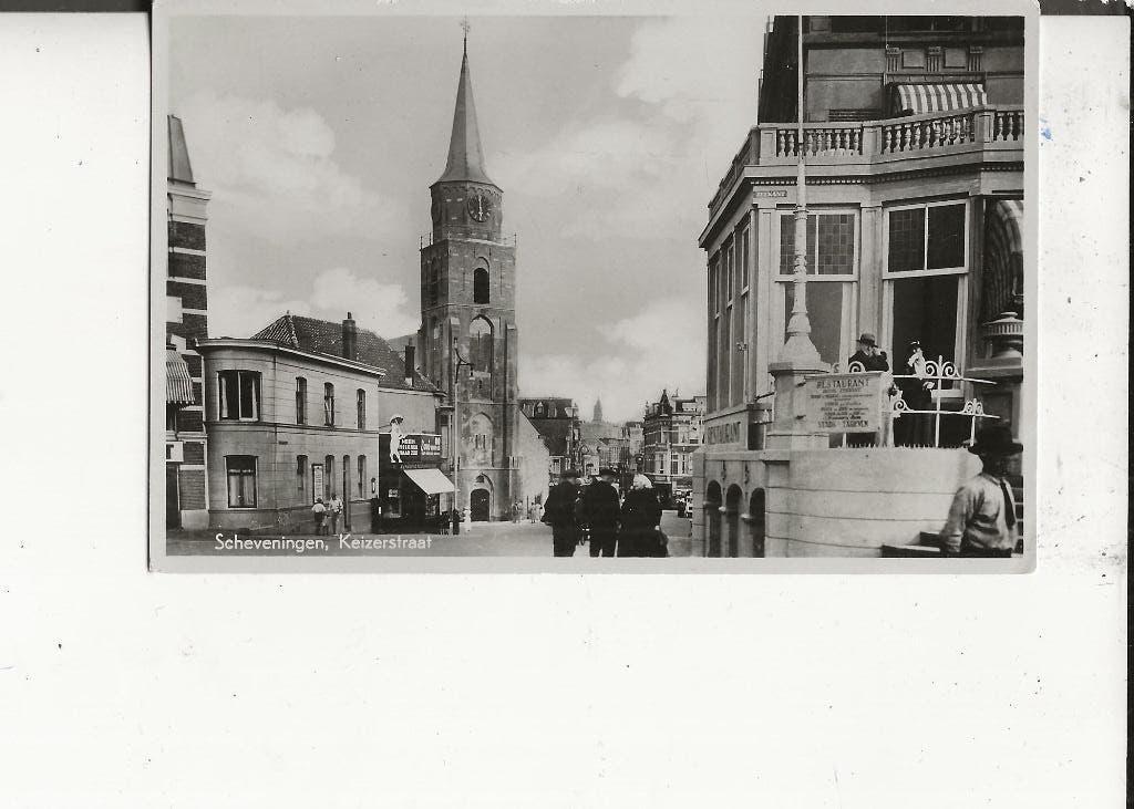 Scheveningen Keizerstraat met hotel Zeerust v/h A Klitzsch, Ophalen of Verzenden, 1940 tot 1960, Ongelopen, Zuid-Holland