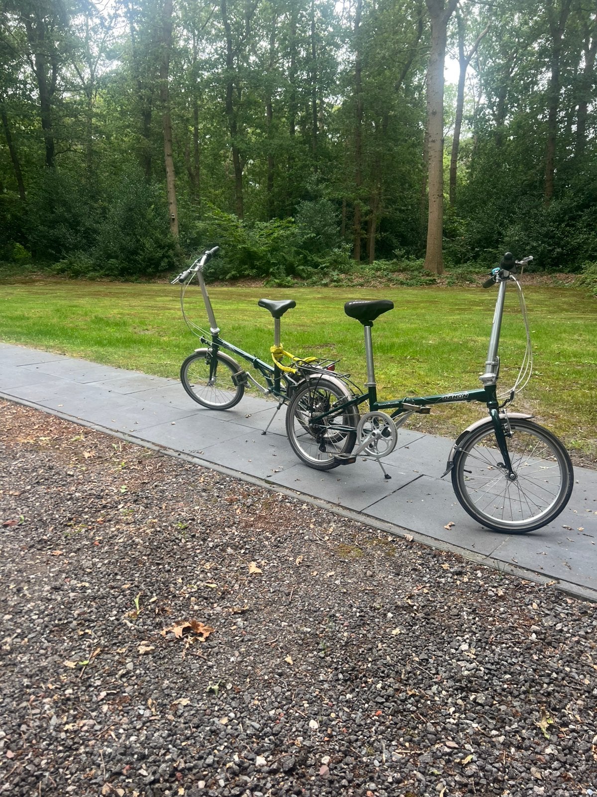 2 Dahon vouwfietsen 20 inch, 20 inch of meer, Verzenden, Versnellingen, Zo goed als nieuw