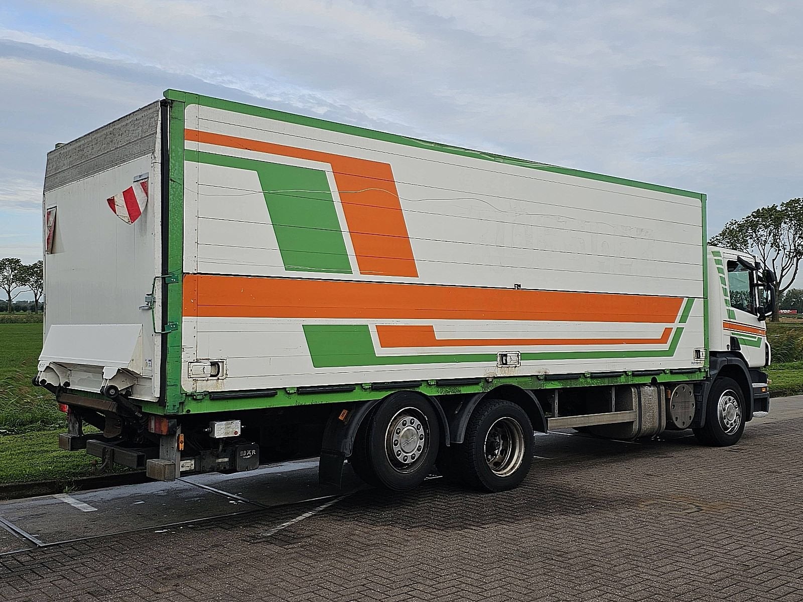 SCANIA P280 6x2*4, Auto's, Scania, Wit, Bedrijf, Stoelverwarming