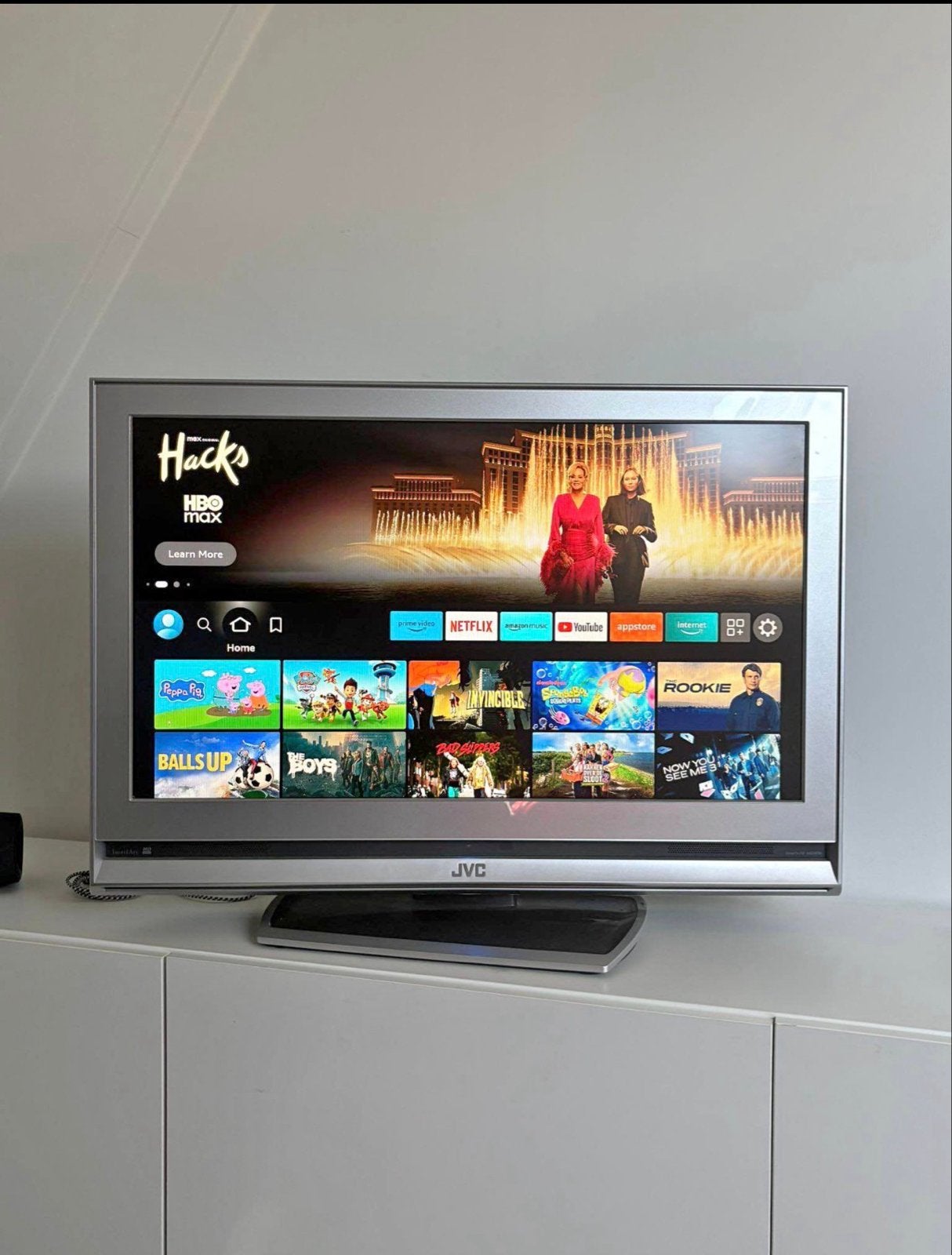 JVC LT-32X70SU LCD TV met afstandsbediening, Ophalen, Gebruikt, 50 Hz, 80 tot 100 cm