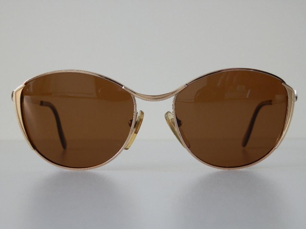 Henry Jullien Julline . Gouden zonnebril . Vintage., Overige merken, Zonnebril, Overige kleuren, Ophalen of Verzenden