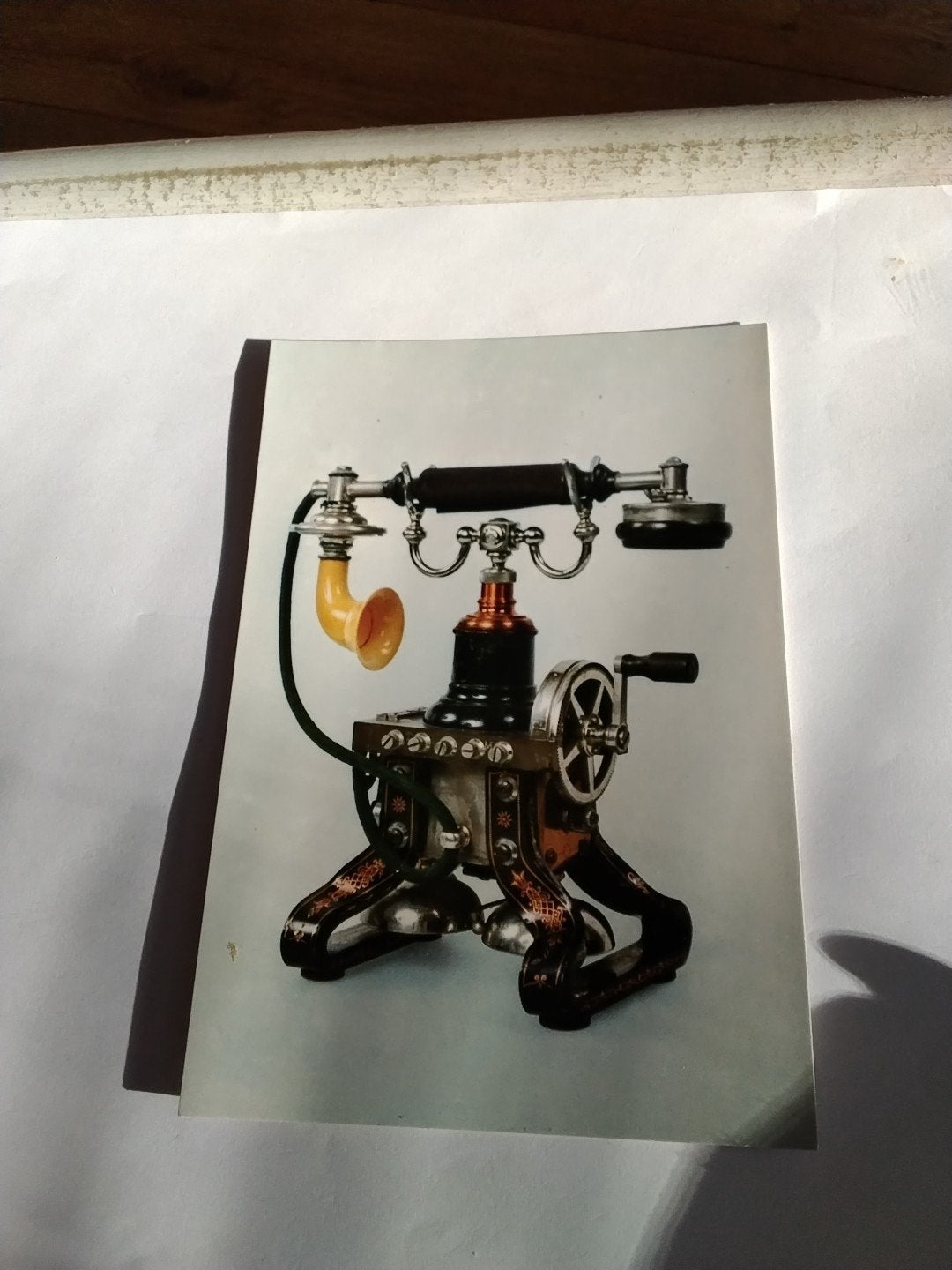 Vintage Ericsson Telefoon Postmuseum Ansichtkaart, Ophalen of Verzenden