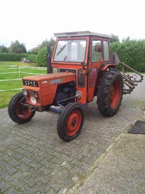 Same aurora 45 oldtimer tractor incl. weidesleep en grondbak, Zakelijke goederen, Agrarisch | Tractoren, Ophalen, Same, 2500 tot 5000