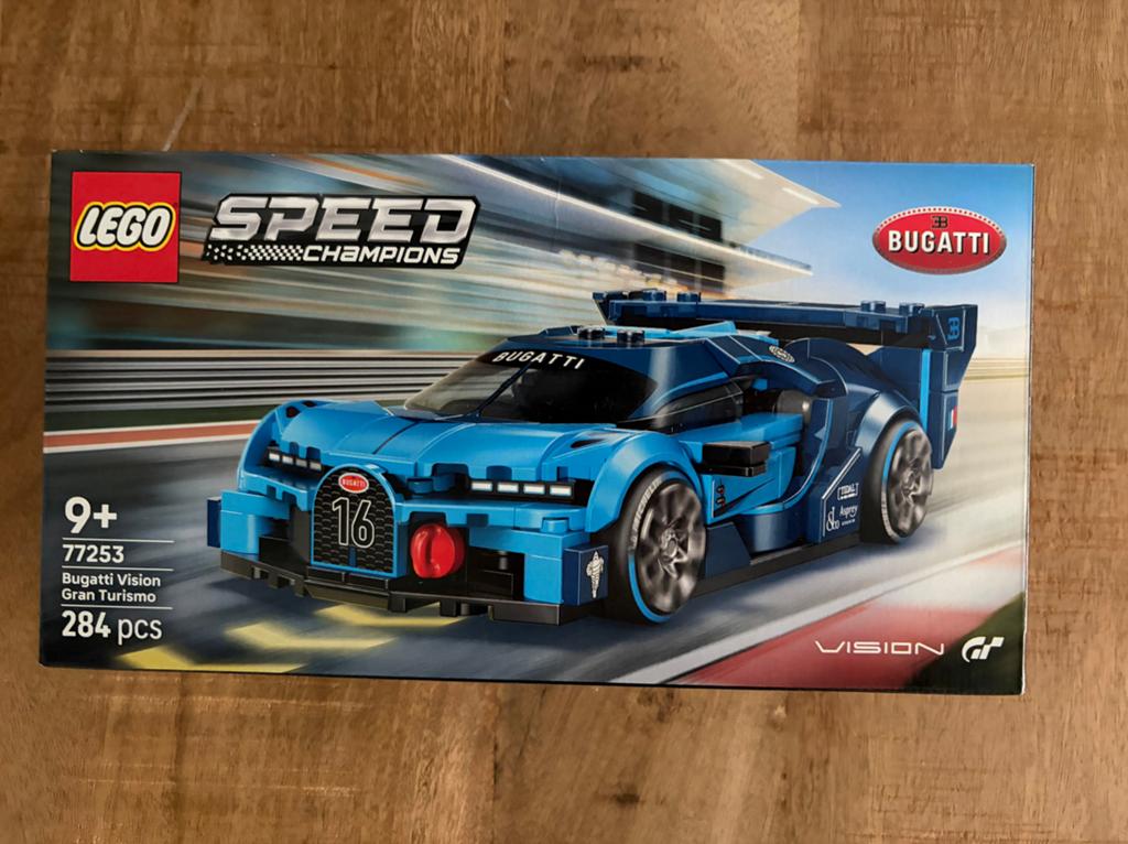 LEGO Speed Champions Bugatti Vision Gran Turismo 77253, Lego, Denemarken, Nieuw, Complete set