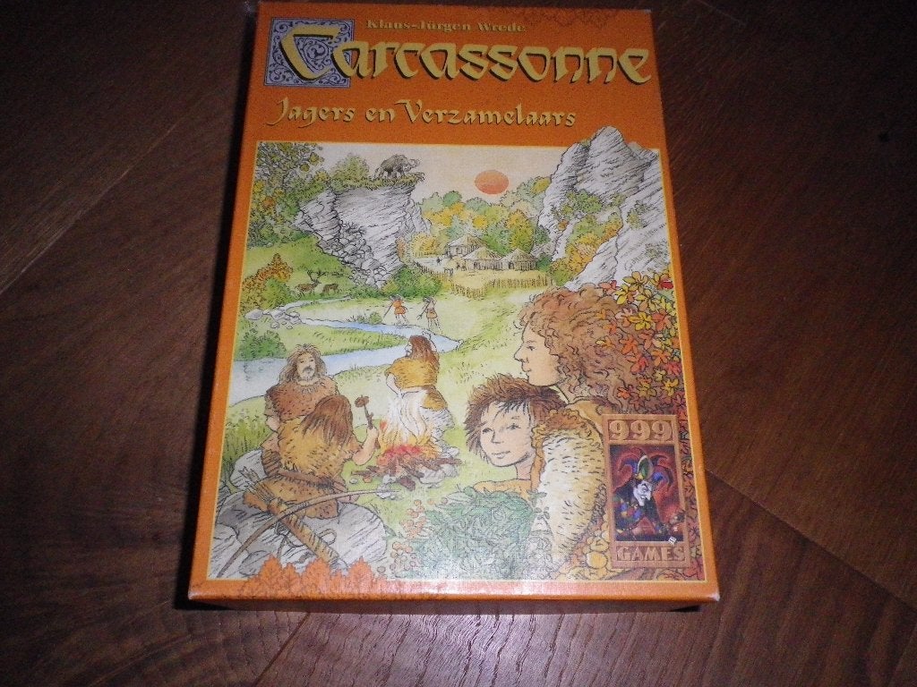 Carcassonne Jagers en verzamelaars, Hobby en Vrije tijd, Gezelschapsspellen | Bordspellen, Ophalen, Zo goed als nieuw, 999 Games