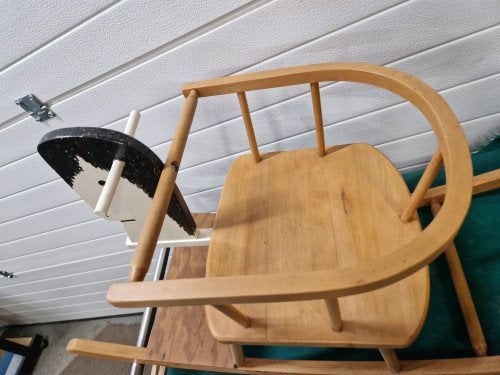 schommelpaard hout vintage, Ophalen of Verzenden, 'T Olde Gre-j, Info@toldegrej.nl, Endepoelstraat 20f Didam