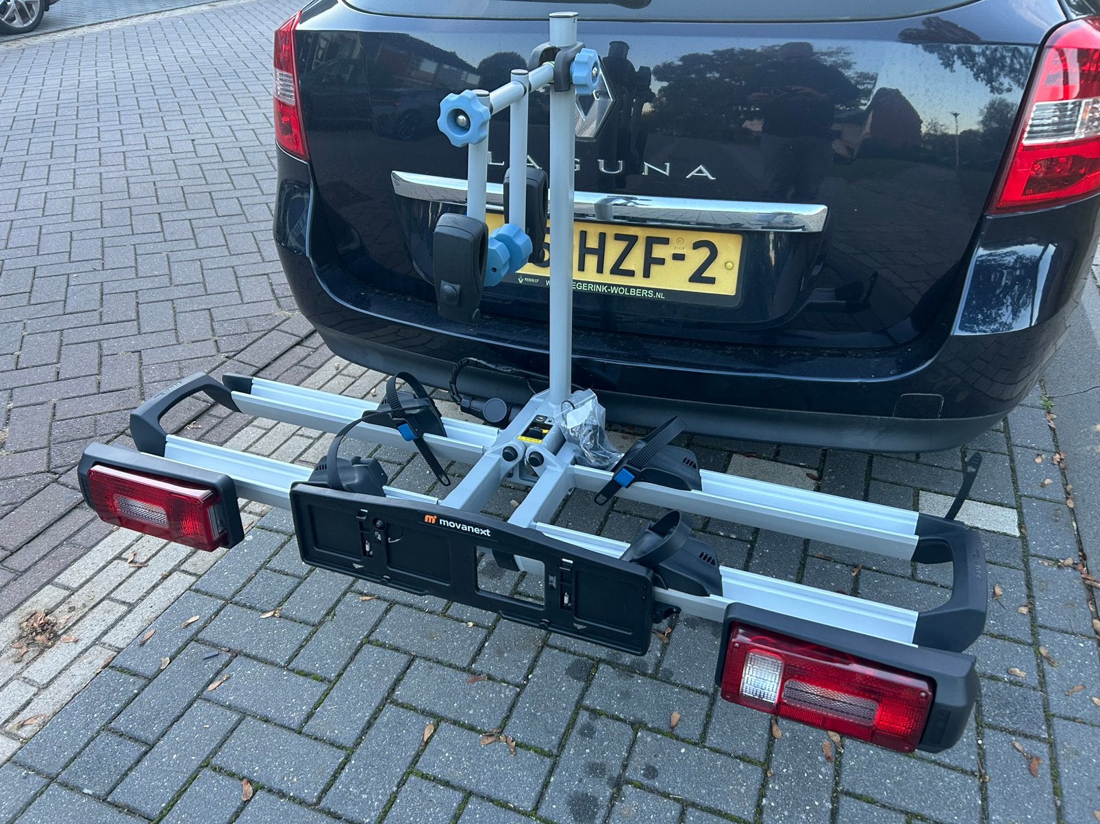 Movanext lux nieuwe fietsendrager nieuw, Auto diversen, Nieuw, Ophalen of Verzenden, Brede banden, 2 fietsen