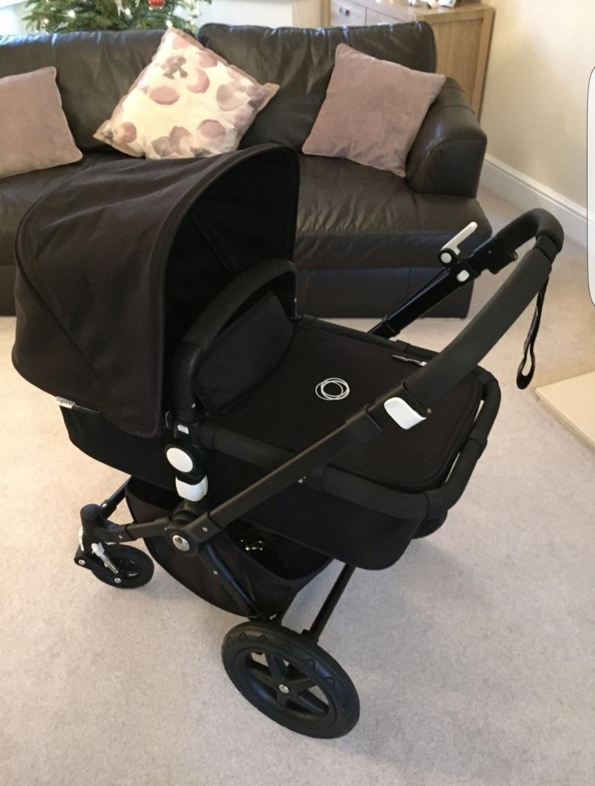 Bugaboo Cameleon 3 all black met maxi cosi 3in1 set, Ophalen, Zo goed als nieuw, Bugaboo