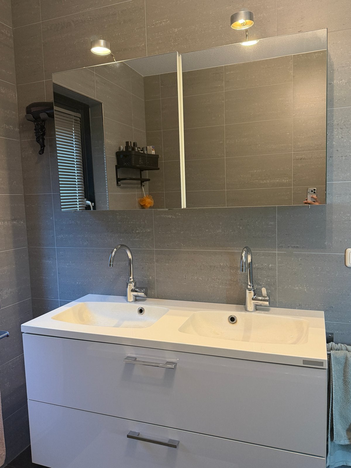 TEAB Detremmerie Badkamermeubel Pascha met spiegelkast, Huis en Inrichting, Badkamer | Badkamermeubels, Ophalen, Gebruikt, 100 tot 150 cm