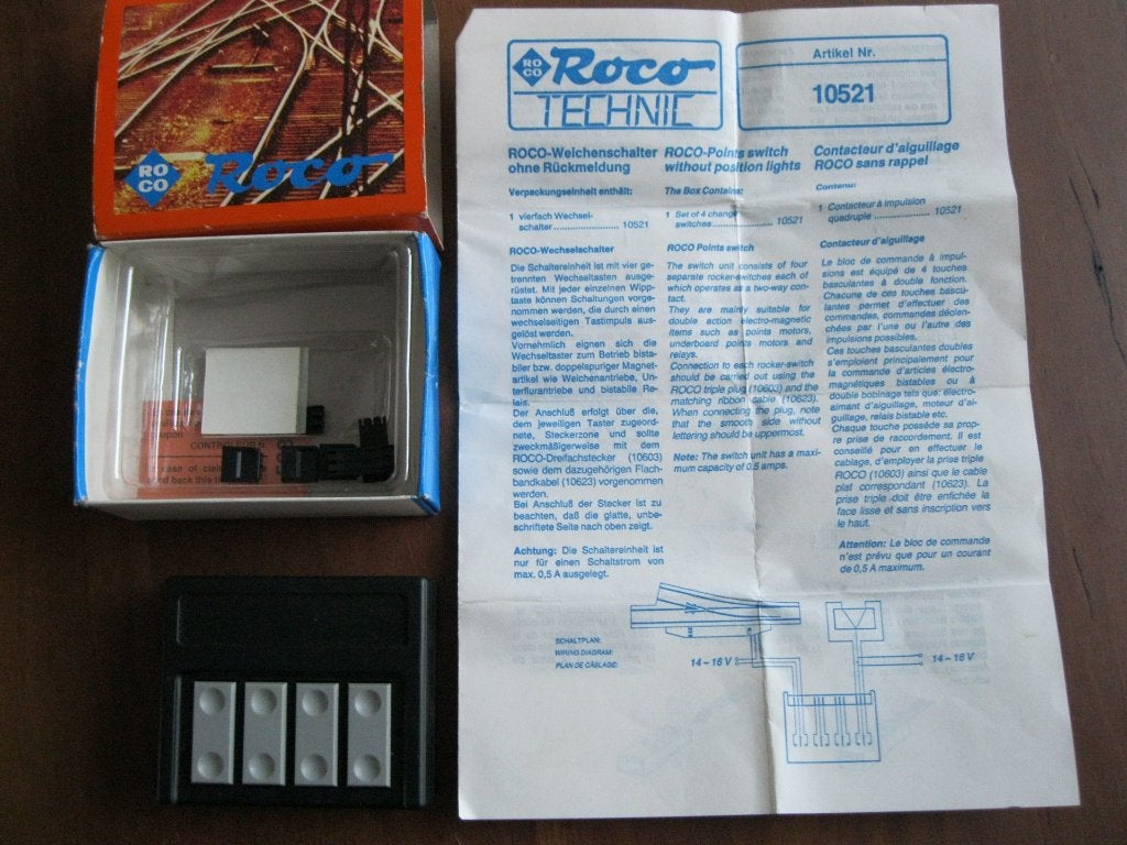 Roco wisselsteller, Ophalen of Verzenden, Zo goed als nieuw, Roco, Analoog