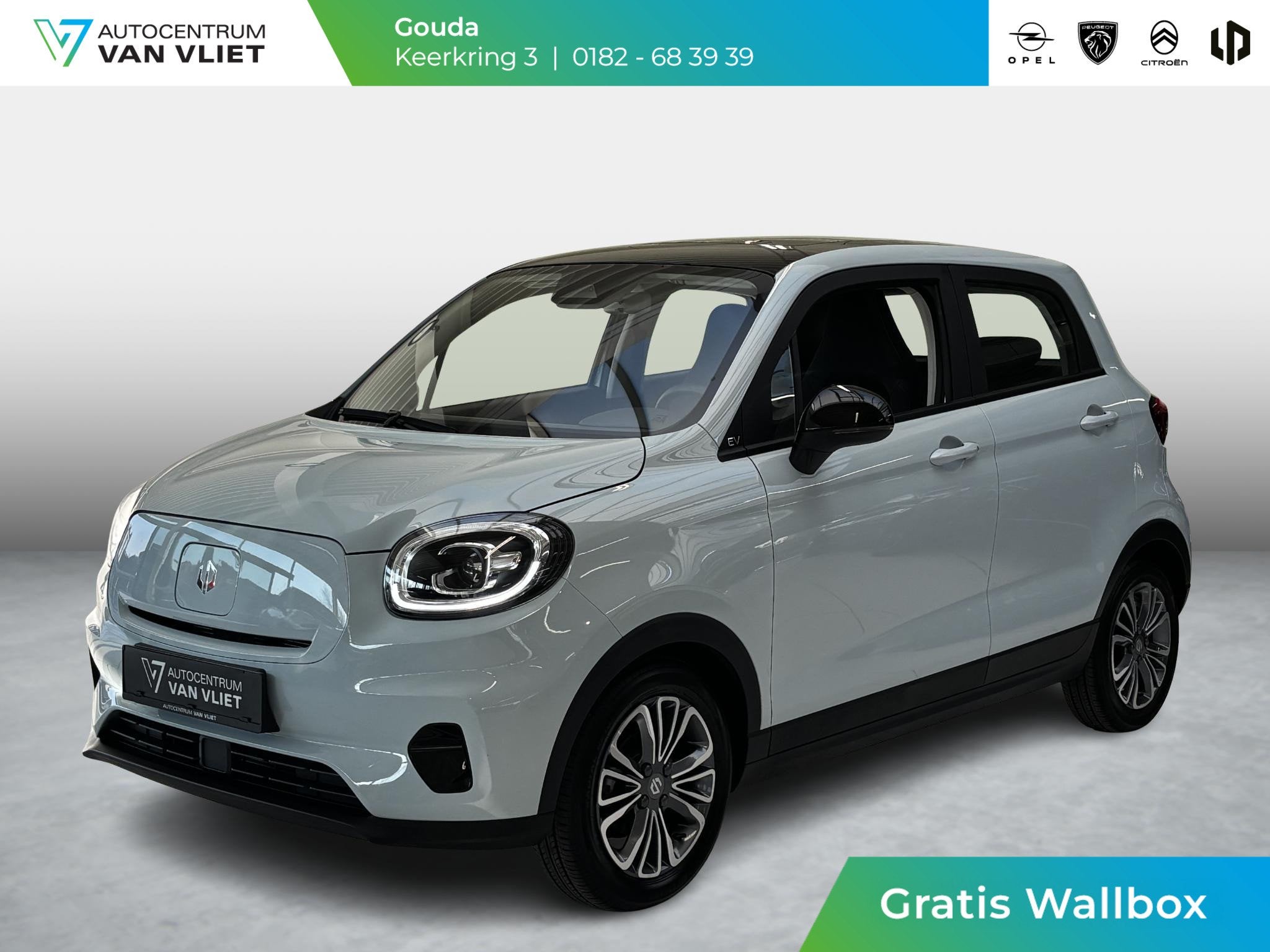 Leapmotor T03 Design 37.3 kWh Navigatie, Auto's, Leapmotor, 12 maanden, Stof, Origineel Nederlands, 1150 kg