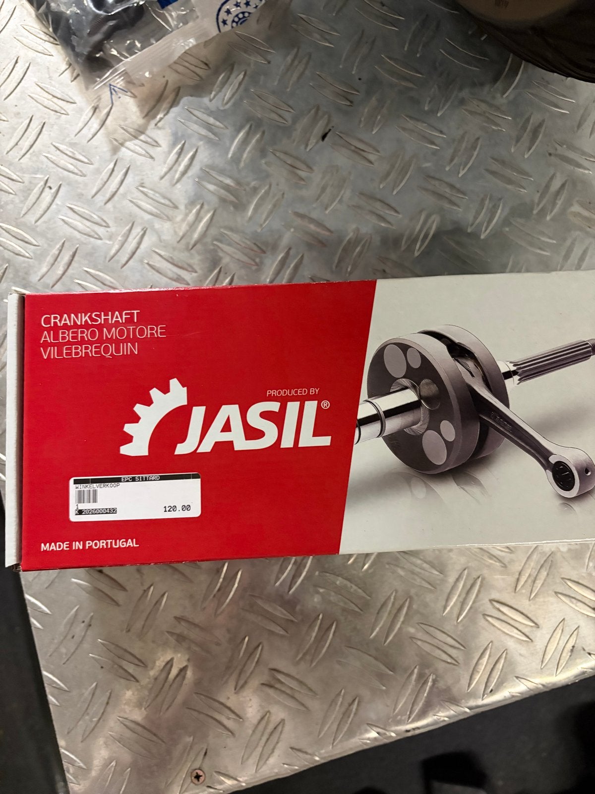 Jasil Krukas Piaggio 2T Runner Stalker Zip, Ophalen of Verzenden, Nieuw, Overige typen, Piaggio