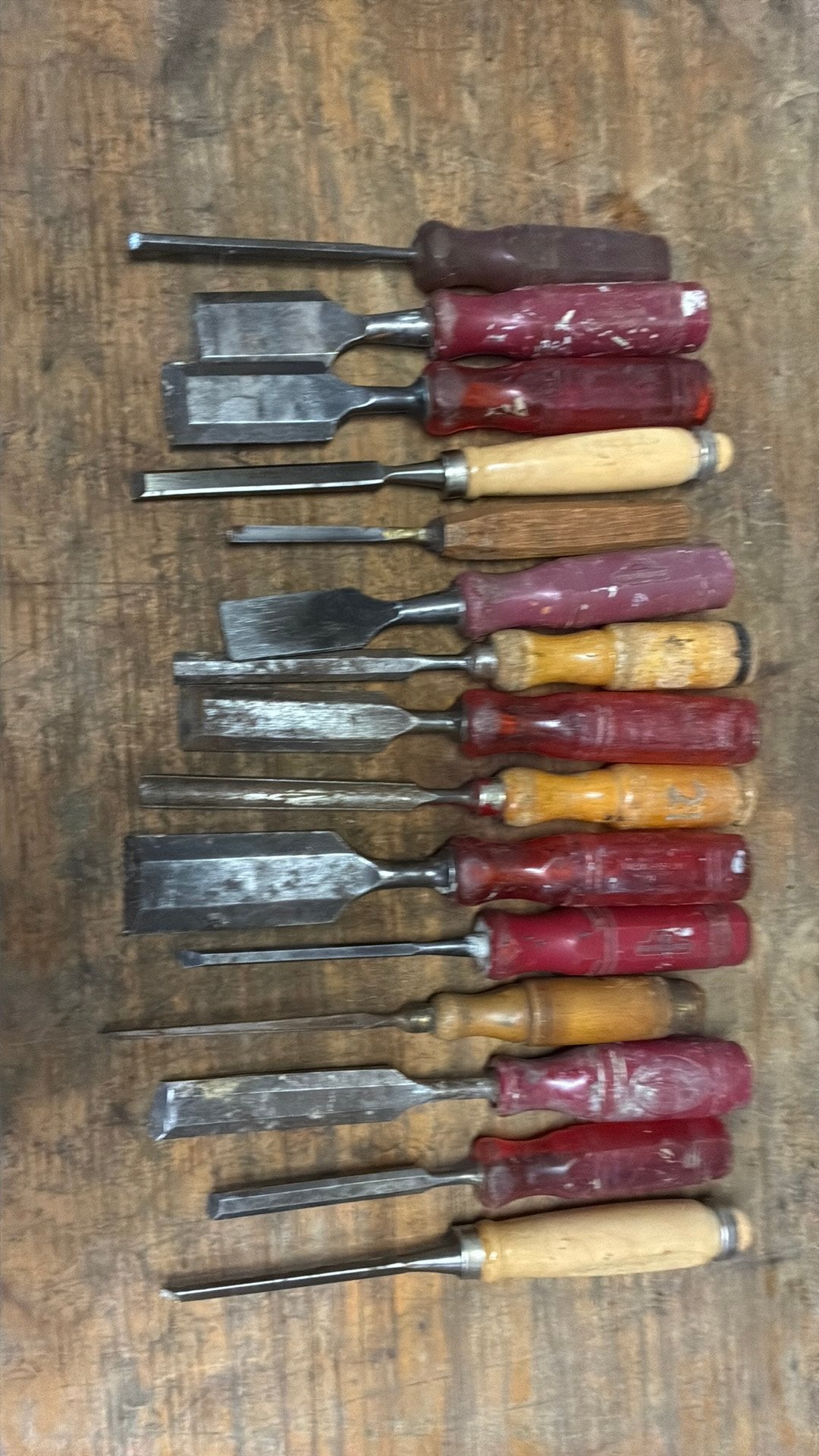 Partij beitels gereedschap, Ophalen of Verzenden