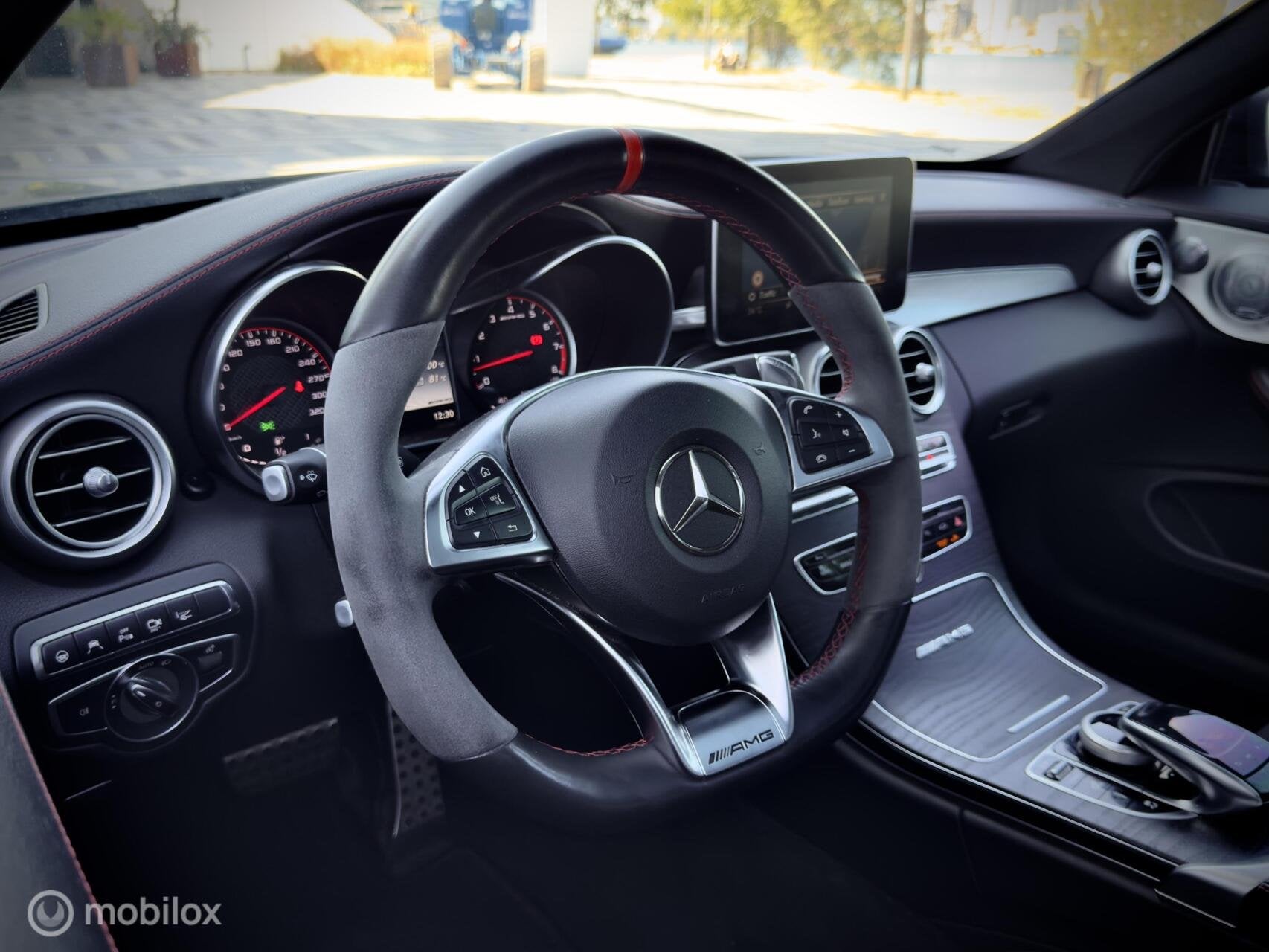 Mercedes C-klasse Coupé AMG 63 S |Pano|Kuip|HUD|Burmester|M, Auto's, Automaat, Achterwielaandrijving, Gebruikt, 4 stoelen
