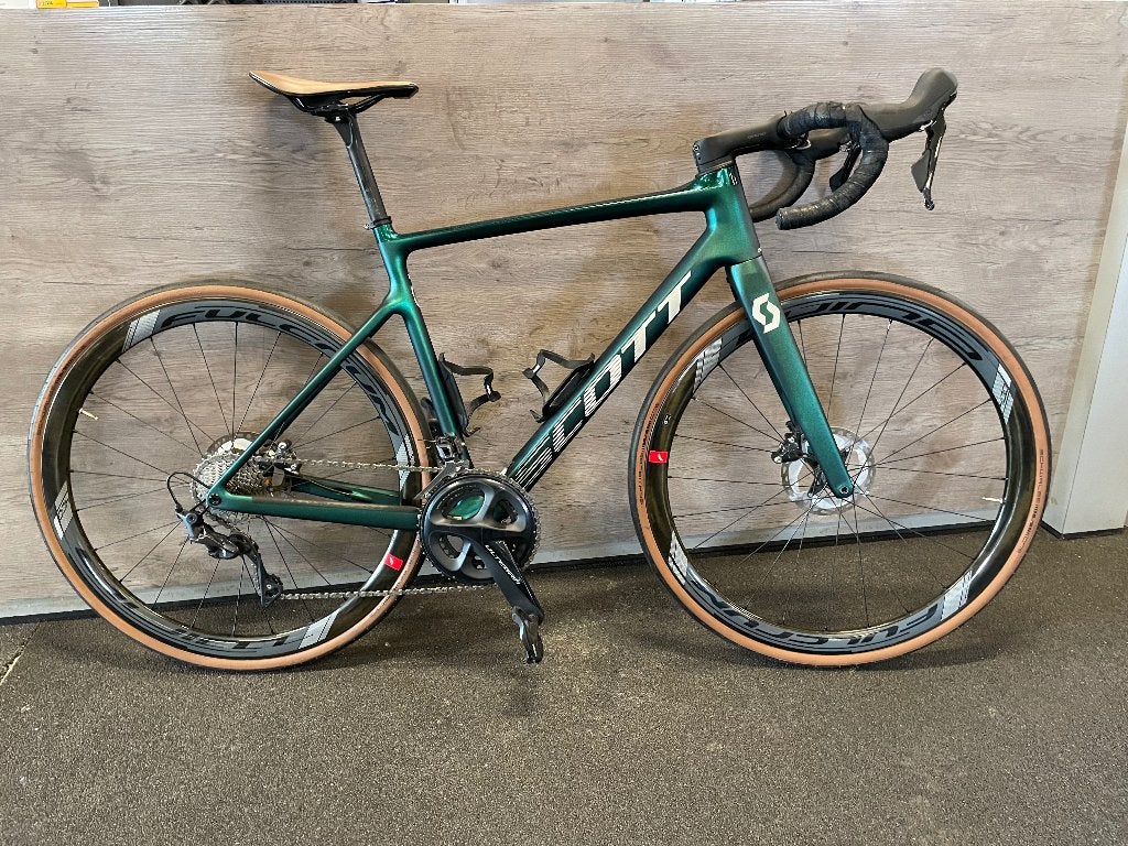 Scott Addict 20 Carbon wielen, 28 inch, Carbon, Heren, Zo goed als nieuw