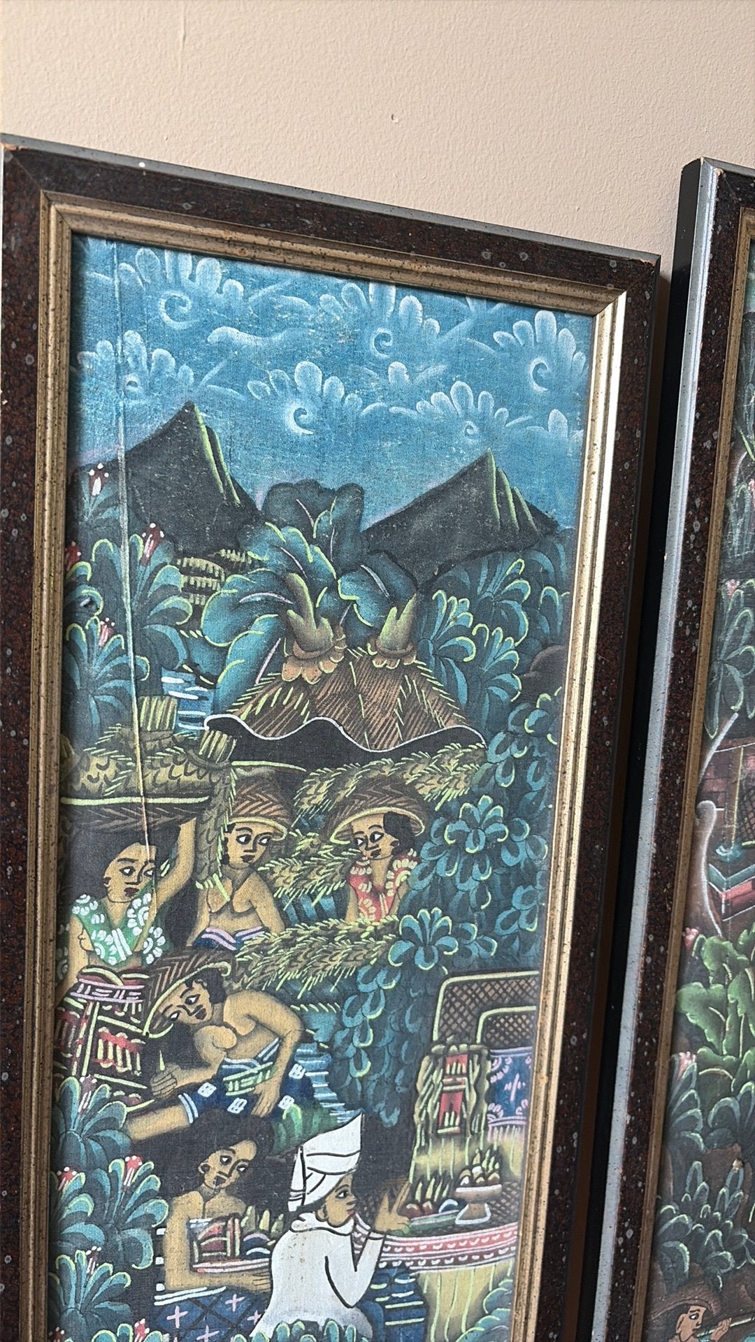 Canvas schilderij indonesie bali, Ophalen of Verzenden, Zo goed als nieuw
