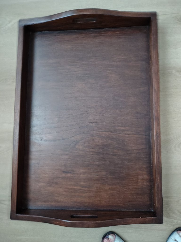 Te Koop groot dienblad, Ophalen, Zo goed als nieuw, Dienblad, Met opstaande rand